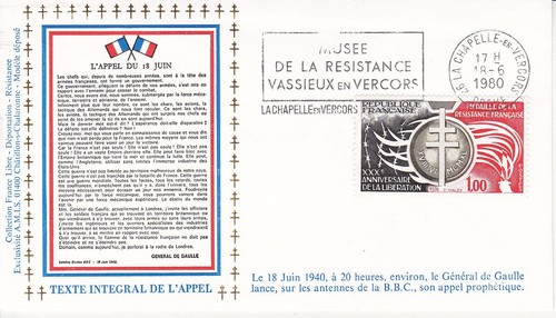 Enveloppe philatélique 1980 - enveloppe,