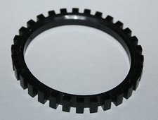 Lego Technic Black Tread Small Old ref x486/set 377 376 383 140 337 107 901 900