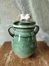 Pot a cornichons en faience,A.Bouer.