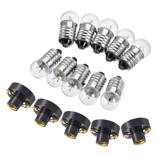E10 lampe douilles v - douilles, 3,8