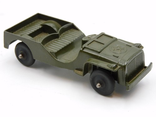 Tootsietoy army jeep - tootsietoy,