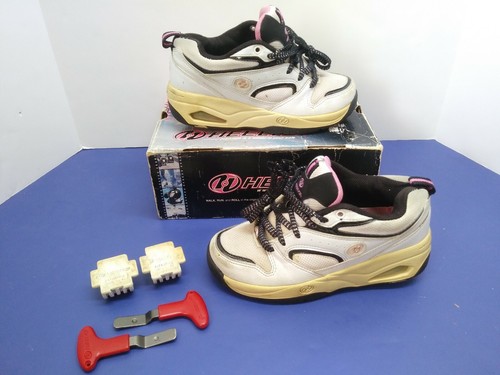 Grey and pink girls heelys - grey,