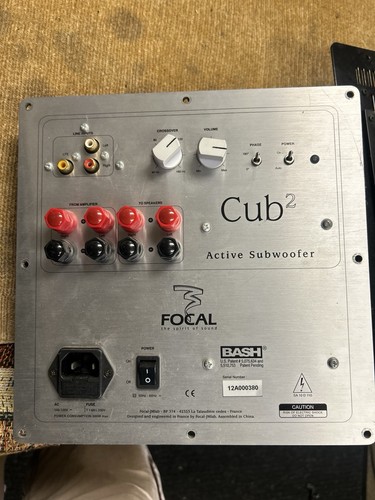 Focal cub subwoofer main - 2,