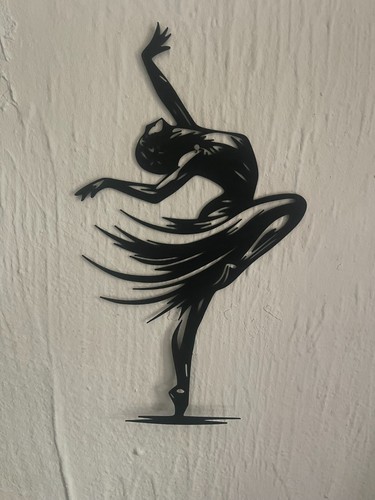 Décoration murale danseuse - murale,
