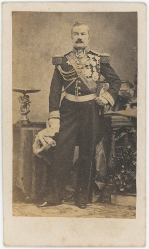 Cdv militaire 1860 - cdv,