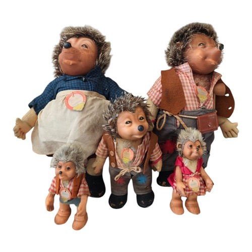 Steiff mecki hedgehog - mecki, family