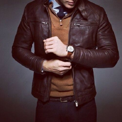 Veste marron pour - homme, en