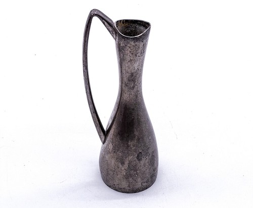 Vase art déco étain avec - vase,