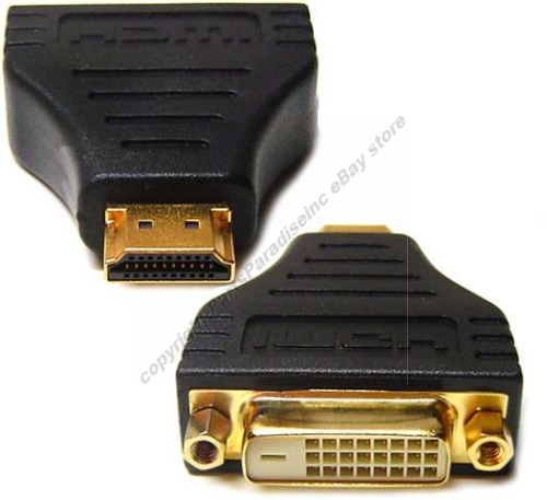 Gold hdmi male dvi - gold,