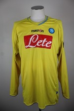MACRON NAPOLI Maillot De Football Homme 2XL T-SHIRT VINTAGE GARDIEN