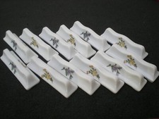 12 PORTES COUTEAUX PORCELAINE