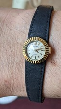 Montre Rolex femme vintage 1950, or 18 carats, révisée en 2021, diamètre 16mm