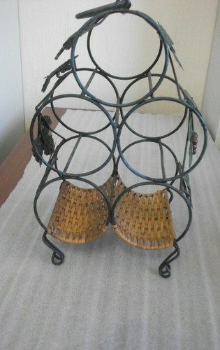 Vintage porte bouteilles - bouteilles, en