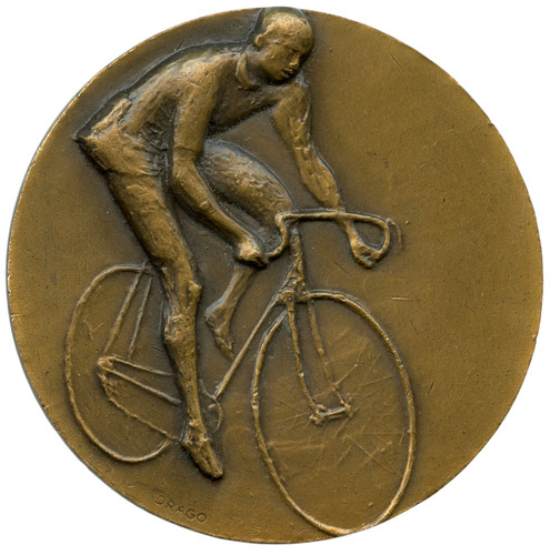Medaille bronze cycliste - medaille,
