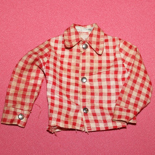 Chemise carreaux vintage - chemise, à
