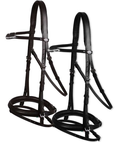 Bridon cheval cuir avec - cheval,