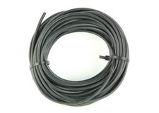 Fil électrique Auto Souple isolé PVC 1 mm² Noir ( Bobine de 10 M )