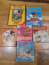 LOT BD 6 anciens Mickey Parade + Arthur + Rois du rire + Ringo + Mickey Mystère