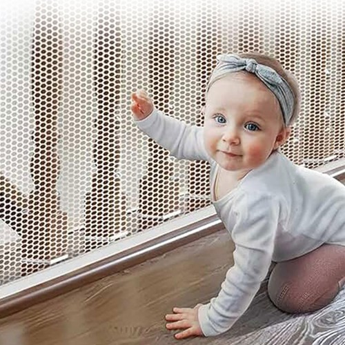 Filet securite escalier - filet,
