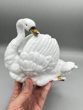 Ancien cygne sitzendorf - cygne,,