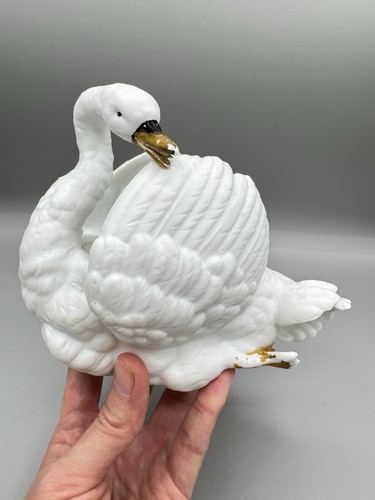 Ancien cygne sitzendorf - ancien, cygne,