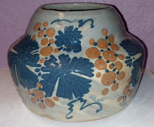 Vase faience elchinger - faience, fils