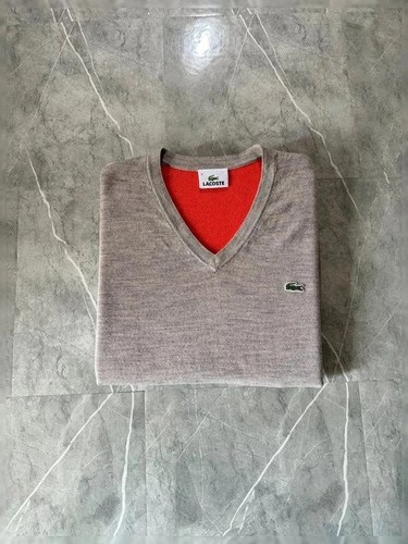 Pull col lacoste - pull, laine
