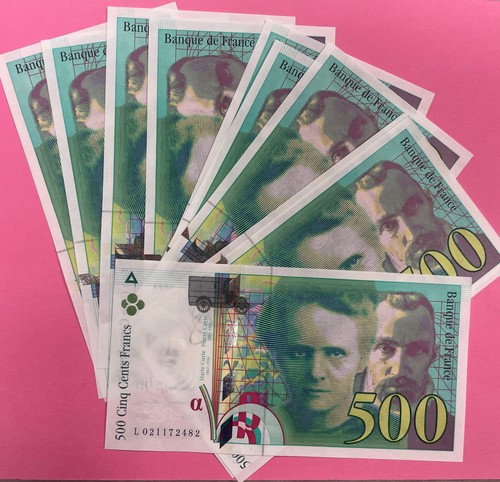 Billet 500 francs pierre - 500,