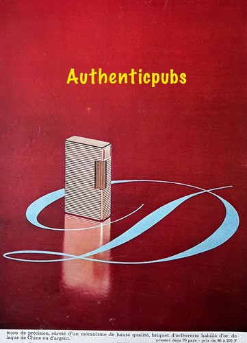 Publicite dupont briquet - dupont,