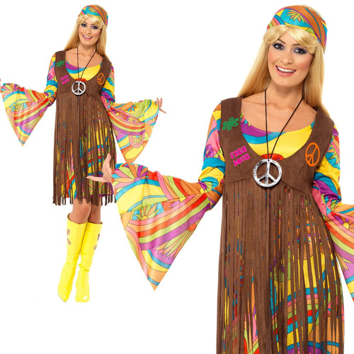 Costume hippy années - hippy,