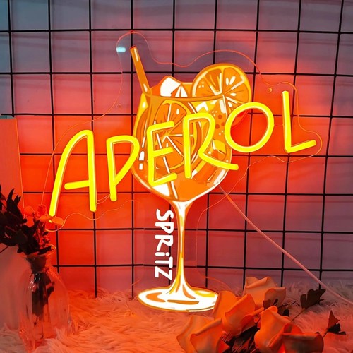 Enseigne néon led cocktail - enseigne,
