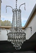 Lustre Pampilles Voyage Ancien