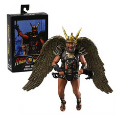 Figurine VULTAN Flash Gordon Neca 1980 Avec Accessoires Pvc 19 cm Collection