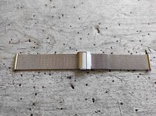 20 mm Mesh BRACELET pour MONTRE  MAILLE MILANAISE ACIER INOXYDABLE avec Barettes