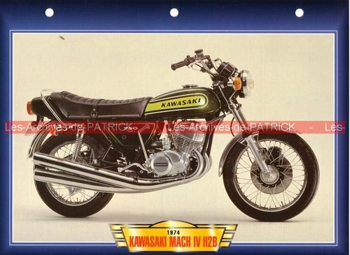 Kawasaki 750 mach h2b h2 - 750,