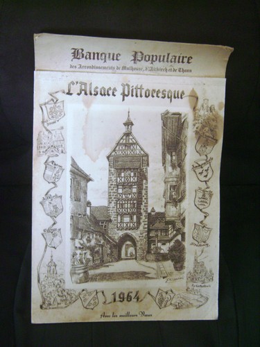 Calendrier alsace - calendrier, "l'alsace