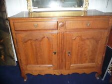 Buffet rustique Louis XV merisier et chêne