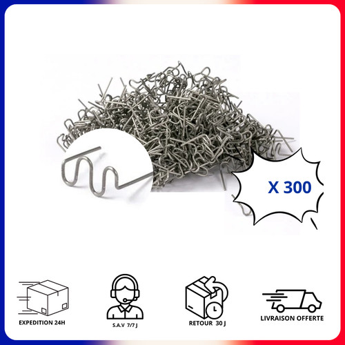 Agrafes soudeuse pare choc - soudeuse, pare-choc
