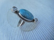 Bague en argent massif