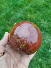 Jaspe Rouge Forme Sphère