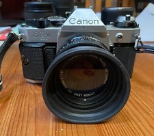 Appareil photo Reflex argentique CANON AE-1 Program, 3 objectifs, Flash, Sacoche