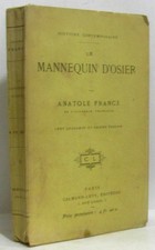 Le mannequin d'osier | Anatole France | Etat correct