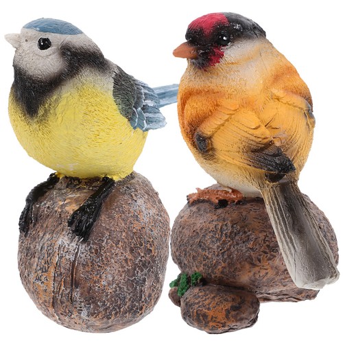 Pcs oiseaux résine d - résine,