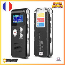 enregistreur vocal numérique 8 go promo!
