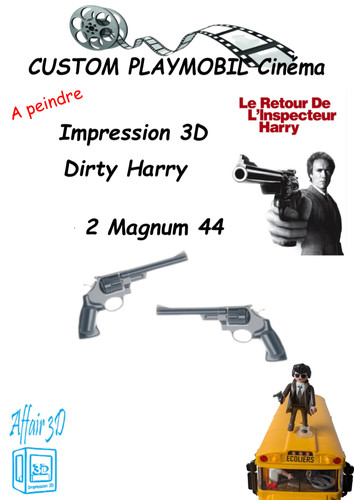 Custom playmobil cinéma 2 - playmobil,