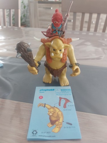 Playmobil 9343 complet troll - 9343,