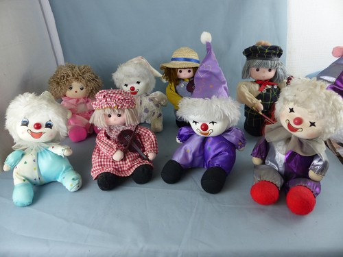 Clown poupée musical - , en
