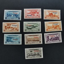 Lot B57 - Maroc/Marocco/Tanger french colony aero postal high cat +++