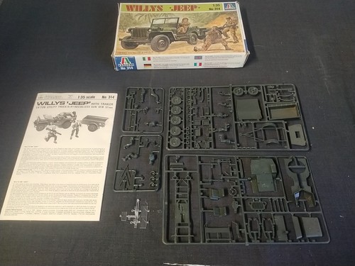 Maquette italeri jeep willys - maquette,