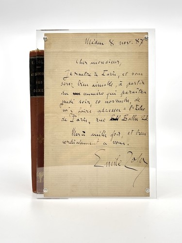 émile zola lettre - Émile,